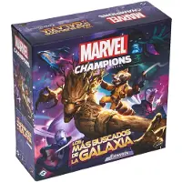 Asmodee Marvel Champions Los Más Buscados De La Galáxia Brädspel Spansk Version