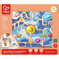 Hape - Space Maze & Tangram Board