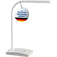 MAUL LED skrivbordslampa | MAULpearly | vit
