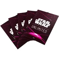 Ultra pro Gamegenic Star Wars Unlimited kortspel - art sleeves - kortbaksida magenta