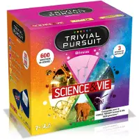 Winning Moves Trivial Pursuit Travel Science & Life - Brädspel - VINNANDE MOVES - Trivial Pursuit med 600 frågor om Science & Life.