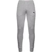 Puma Sportbyxa 'Teamgoal 23' gråmelerad / svart