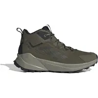 Adidas - Vandringsskor herr - Trailmaker 2 Mid Lea Olive Strata för Unisex - Storlek 8,5 UK - Khaki
