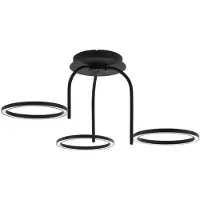 LUCANDE Utomhusbelysning , Sylvara, dimbara, Svart, Metall, Design