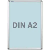 Franken BS0703 Växelram akryl Pappersformat: DIN A2 (B x H x D) 45 x 62.4 x 1.2 cm Silver