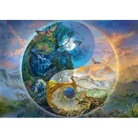 Sonstige Verlage Yin & Yang Mountain World Pussel 1000 Bitar Schmidt