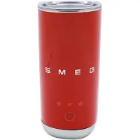 Smeg 50''s Style MFF02RDEU Röd, Automatisk mjölkskummare/värmare, Röd, Keramiska, 120 ml, 180 ml, 60 s