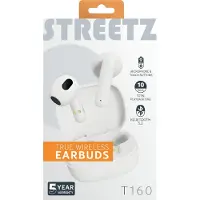 STREETZ True Wireless hörlurar, vit