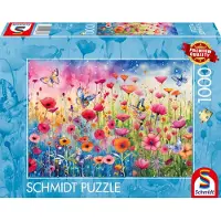 Schmidt Spiele 58873, 1000 styck, Flora och fauna, 12 År