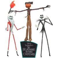 Diamond Select The Nightmare Before Christmas Set Med 3 Actionfigurer