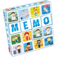 Tactic Memoryspel - Yrken - - One Size - Memoryspel