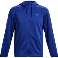 Under Armour Sportsweatjacka 'Essential' ljusblå / blåmelerad