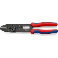 Knipex 97 32 240 Crimptång Isolerad kabelsko, Isolerat kontaktdon 1.5 till 6 mm²