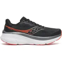 Saucony Guide 19 Shoes Black Red AW26, Size 45 - EUR