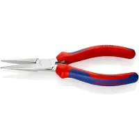 Knipex 30 25 190, Nåltänger, 2,4 mm, 5 cm, Stål, Blå, Röd, 190 mm