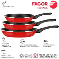 Fagor Optimax Stekpanne Set 20/24/28 Cm