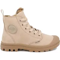 Palladium - Stövlar och kängor dam - Pampa Hi Zip Wl Wild W Warm Sand för UnisexUll - Storlek 37 - Beige