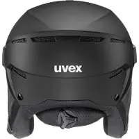 Uvex Instinct Visor, Skidhjälm med Visir, Svart