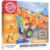Heros Constructor - 4-i-1, Propellerplan, 90 delar