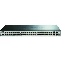 D-Link NÄTVERK, Switch, Fristående Switch, 52 Pin Gigabit Stackable Smart Switch Specifikationer Portar