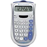 Texas Instruments TI-1706 SV - Fickkalkylator - 8 siffror - batteri, solcellspanel
