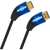 OEHLBACH HDMI Anslutningskabel HDMI-A-kontakt, HDMI-A-kontakt 1.50 m Svart D1C42531 8K UHD, trefaldigt skärmad HDMI-kabel