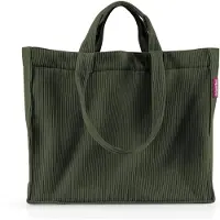 Reisenthel softshopper, Oliv, Polyester, Toteväska, Monokromatiskt, 28 l, 470 mm