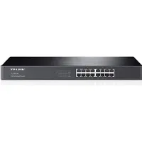 TP-LINK TL-SG1016 Switch 16 Gigabit-portar Rack 19"