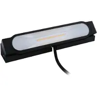 Paulmann Tidos LED-vägglampa Tidos, dimbar, Svart, Metall, LED-utomhuslampa