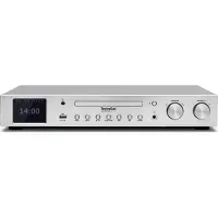 Technisat DigitRadio 143 CD - Ljudsystem - silver