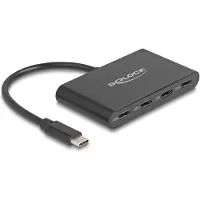 DeLOCK USB 3.2 Gen 2 USB Type-C Hub with 4 x USB Type-C female