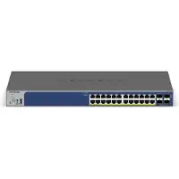 Netgear 28-portars PoE Gigabit/10G stapelbar smart switch (GS728TXP)