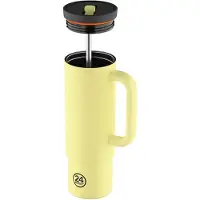 24Bottles Straw Cup Citrus 800ml Termosmugg 800 Ml