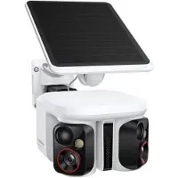 Baseus Security X1 Pro Dual övervakningskamera med solcellsladdning / utomhuskamera