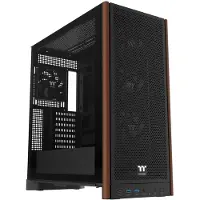 Thermaltake nan Midi-Tower ATX-hölje Svart