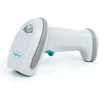 Digitus 2D Streckkodsskanner Kabelbunden 1D, 2D Imager Vit, Bensin USB, USB-A