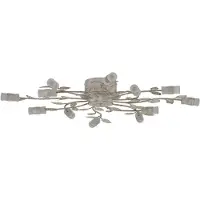 LINDBY LED taklampa Bolonia , Brun / mässing, Vardagsrum / matsal, Metall, Lantlig / rustik, LED-taklampa