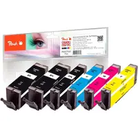Peach Patrone Canon MG5450 550/551 MultiPackPlus Retail Com ink - PI100-188