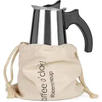 BEEM 7650, Mokabryggare, 0,3 l, Rostfritt stål, Rostfritt stål, 6 koppar, 1350 mm
