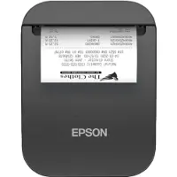 Epson TM P80II (111) - Kvittoskrivare - termisk linje - Rulle (8 cm) - 203 dpi - upp till 100 mm/sek - USB-C, Wi-Fi(ac) - svart