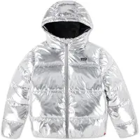 Levi's Kids Vadderad jacka - Silver Metallic - - 8 år (128) - Dunjacka