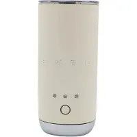 Smeg 50''s Style MFF02CREU Creme, Automatisk mjölkskummare/värmare, Gräddfärgad, Keramiska, 120 ml, 180 ml, Plast
