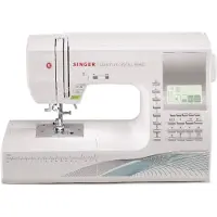 SINGER Quantum Stylist 9960 symaskin 600 sömmar 13 knapphål LCD
