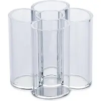 MAUL Pennställ transparent akryl fem fack |
