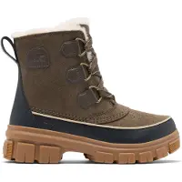 Sorel - Après-ski - Torino V WP W Major Black för UnisexLäder - Storlek 38 - Brun