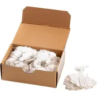 Herma Strung marking tags - Vit - 25 x 38 mm 1000 etikett (er) taggar för namnskylt