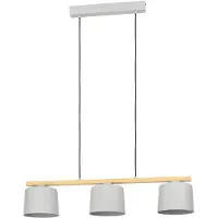 Eglo Hänglampa Mariel, dimbar, Aluminium / grå / zink, Vardagsrum / matsal, Metall, Skandinavisk, Pendellampa