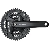 Shimano Främre kedjehjul ALTUS FC-M371-44T 175MM 9-växlad svart-44X32X22T
