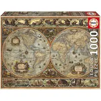 Educa Orbis Terrarum-pussel 1000 Bitar