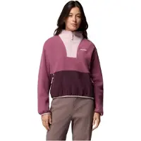 Columbia - Sequoia Grove II Half Zip Fleece Antique Mauve Moonvista Mineral Pink för UnisexUll - Storlek S - Rosa